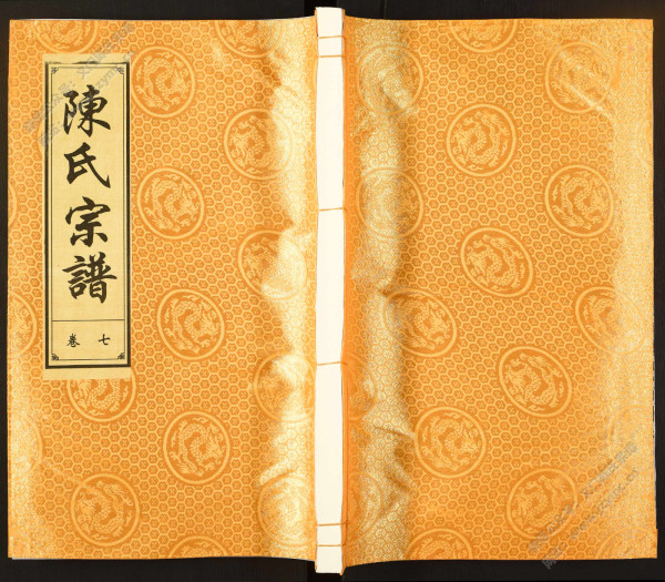 淝东陈氏宗谱【卷七至卷十二】 淝东陈氏宗谱【卷七至卷十二】